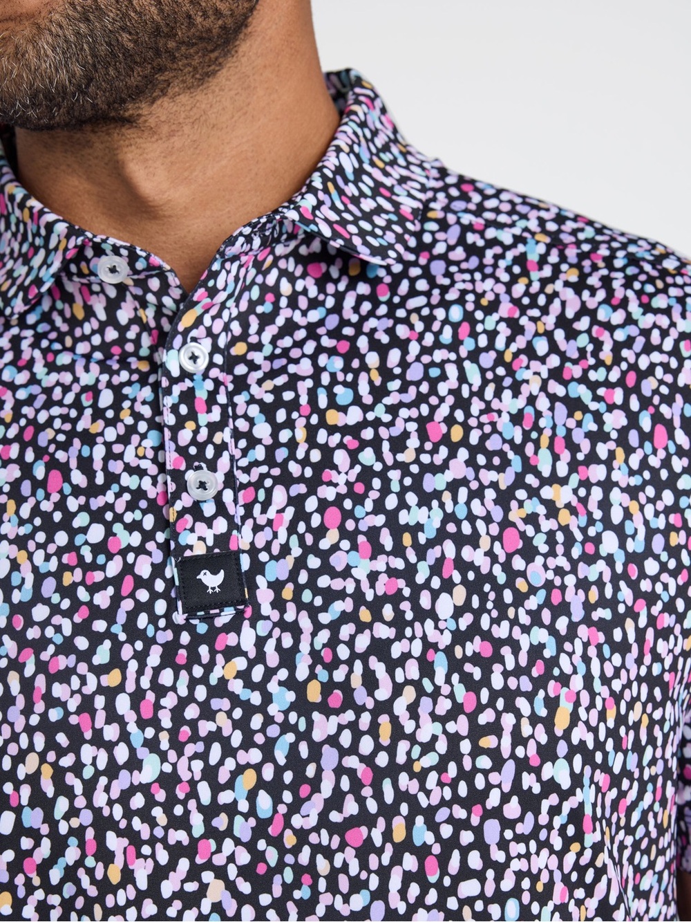 Men's Bad Birdie “Drippity Drip” Golf Polo Shirt